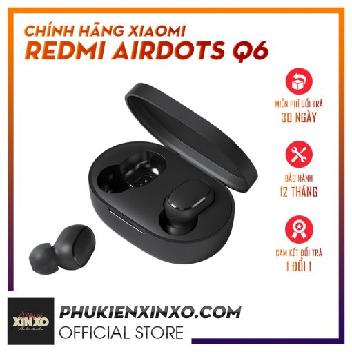 Tai Nghe Bluetooth TWS Redmi AirDots Q6 Chính Hãng Xiaomi